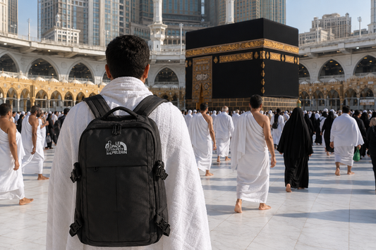 Tenue d’ihram adulte, confortable, légère et prête pour le Hajj et la Omra.